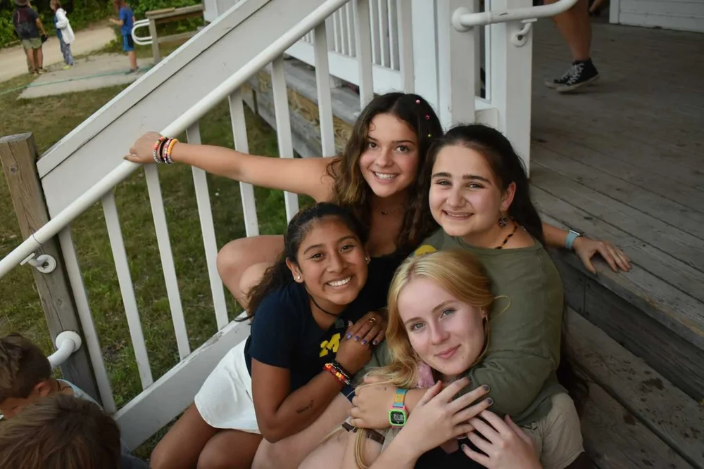 María, monitora española en Camp Tuckaho New Hampshire USA